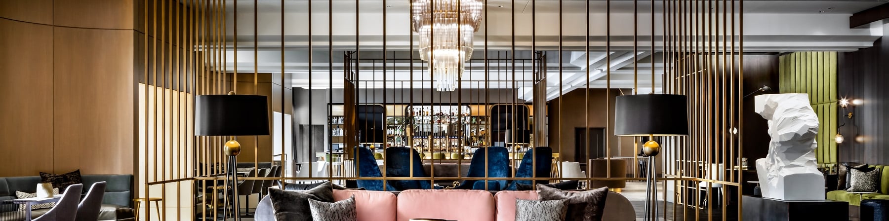 The lobby of The Gwen.