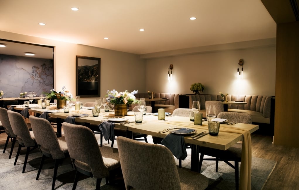 Private Dining in Private Affairs Space at The Gwen